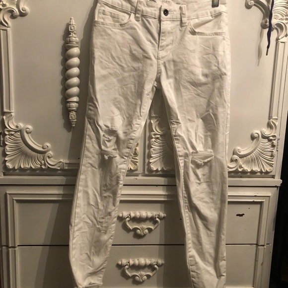 Vans White Cropped Skinny Jean - Picture 3 of 6